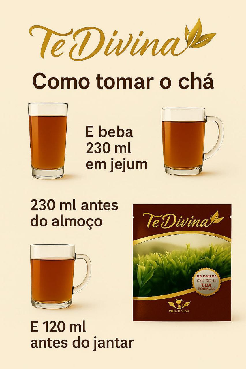 Te Divina - Como tomar o chá